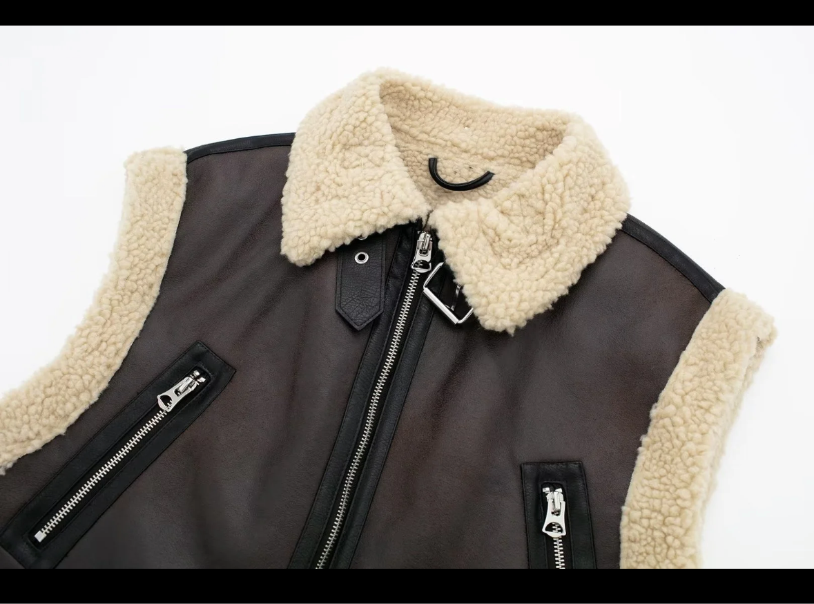 NEW Leather Jacket Fly